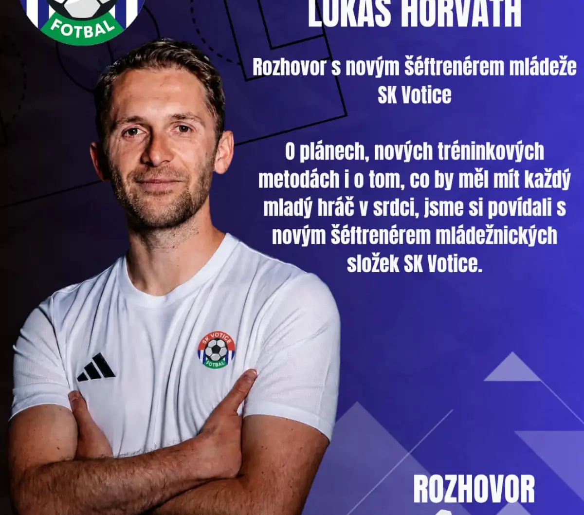 Rozhovor se šéftrenérem mládeže Lukášem Horváthem