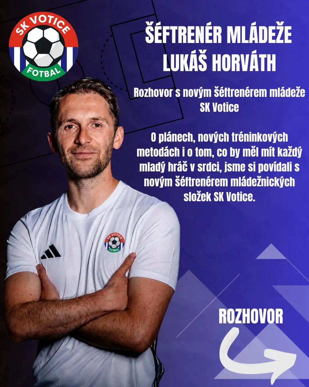 Rozhovor se šéftrenérem mládeže Lukášem Horváthem